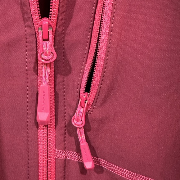 Mammut Cengalo Climbing Soft Shell - Cherry/Azalea, L - Picture 7 of 14